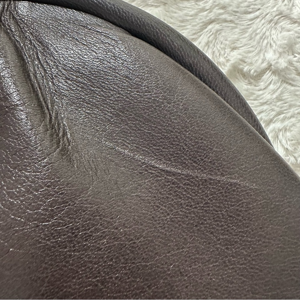 Vintage Bellido Susan Gail Leather Purple Clutch Purse - Picture 7 of 9